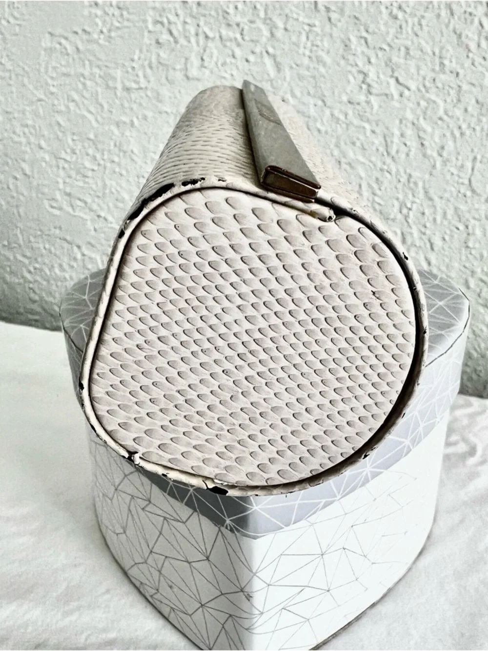 Jimmy Choo Snakeskin glasses case